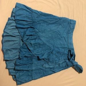 Blue wave skirt.